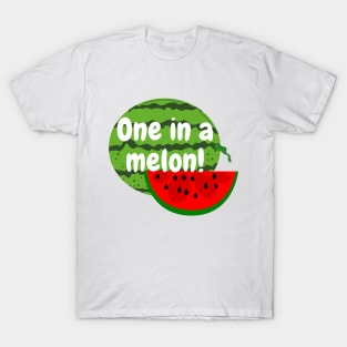 One in a Melon Watermelon T-Shirt